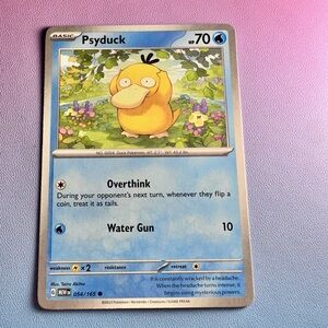 psyduck - 054/165 (common) — pokemon: 151